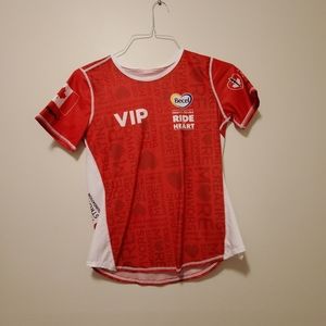 Louis Garneau sports/cycling shirt.  This top is simple and great to bike in